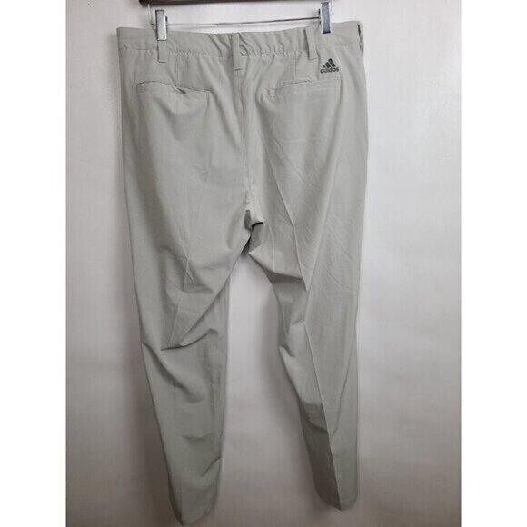 Adidas Mens Chino Pants Size 36 Gray Nylon Hiking Outdoor Activewear Casual - Picture 7 of 8